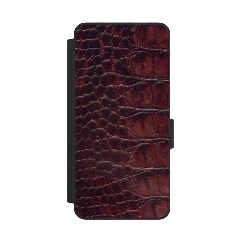 Galaxy S26 NIVOflip Cuir de Crocodile