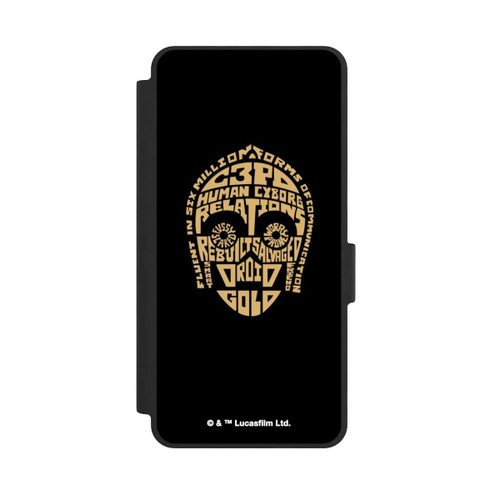 Samsung Galaxy S26 NIVOflip C3PO Typo Graphic