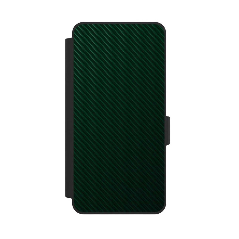 Galaxy S26 NIVOflip British Racing Green Carbon