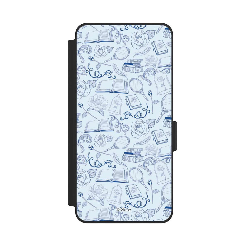 Galaxy S26 NIVOflip Beauty and Beast Pattern Blue