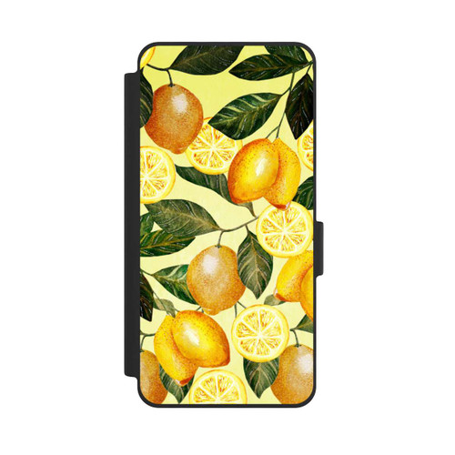 Samsung Galaxy S26 NIVOflip Gelber Sommer mit Zitronen