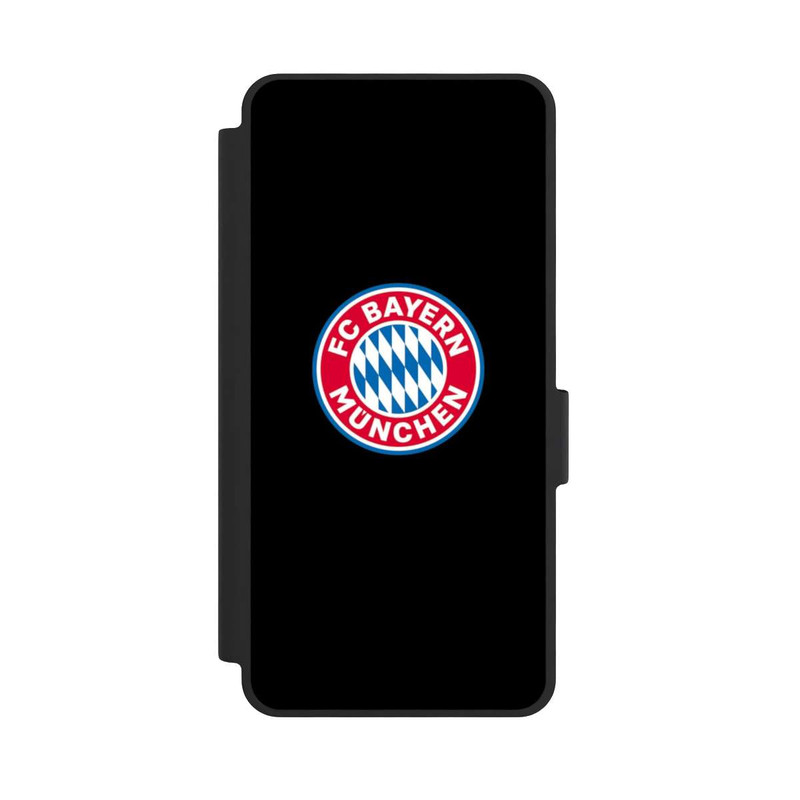 Galaxy S26 NIVOflip FCB Logo auf Schwarz