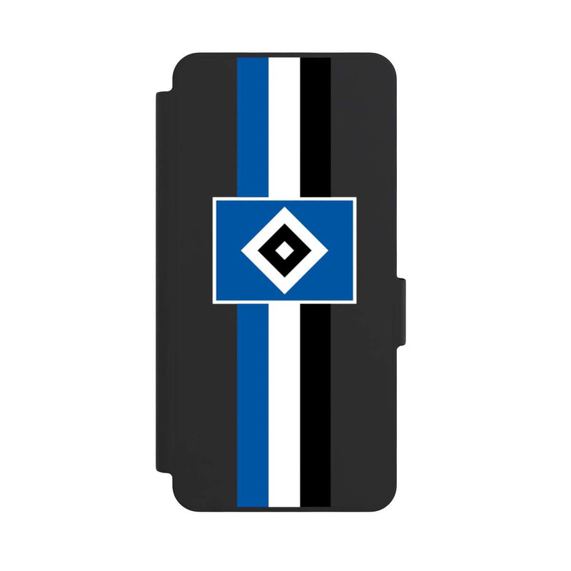 Galaxy S26 NIVOflip HSV Streifen - Blau-Weiß-Schwarz - ohne Hintergrund