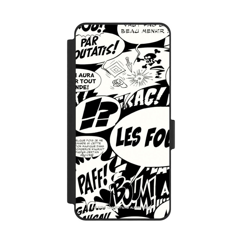 Galaxy S26 NIVOflip Sprechblasen Asterix Schwarz