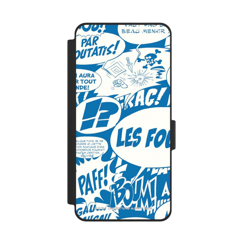 Galaxy S26 NIVOflip Sprechblasen Asterix Blau