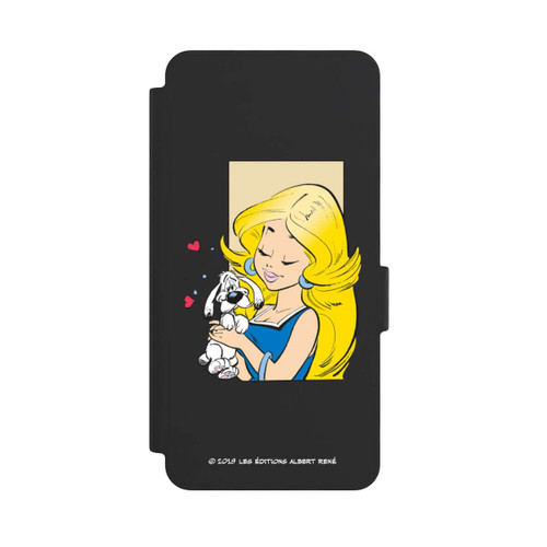 Samsung Galaxy S26 NIVOflip Falbala et Idéfix Amoureux Transparent