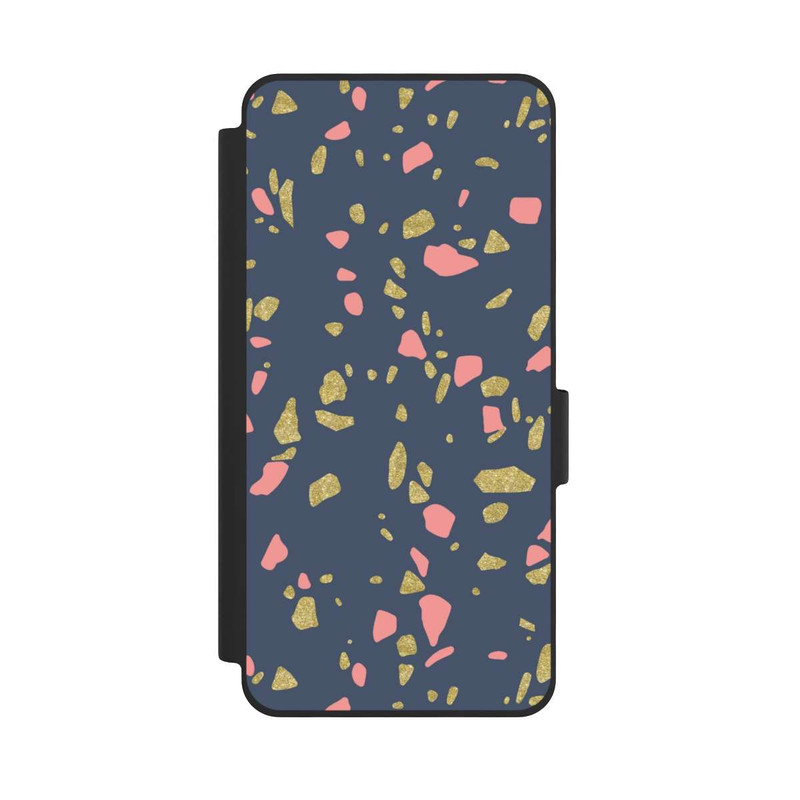 Galaxy S26 NIVOflip Terazzo Gold-Optik
