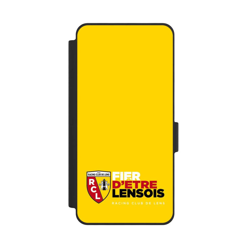 Galaxy S26 NIVOflip Fond Logo RCL Jaune