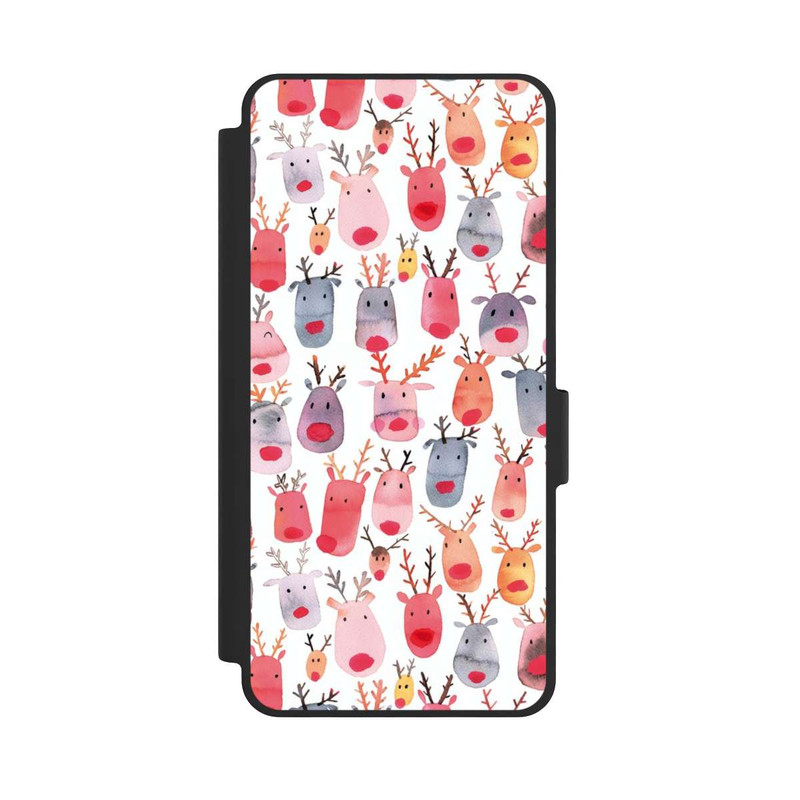 Galaxy S26 NIVOflip  Niedliches Rentieraquarell