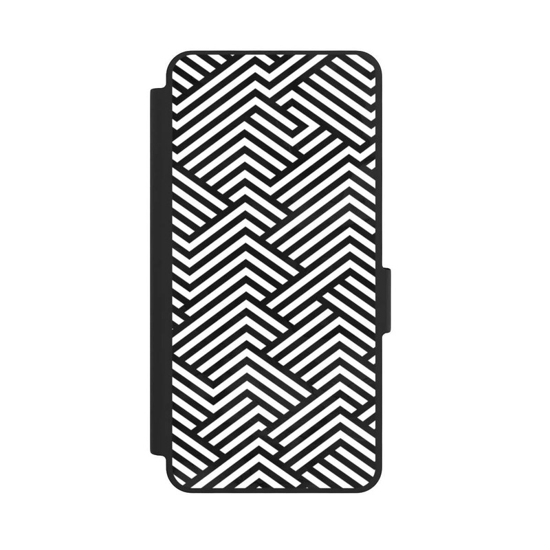 Galaxy S26 NIVOflip ZigZag noir et blanc