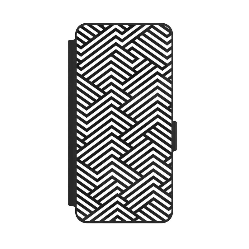 Galaxy S26 NIVOflip ZigZag noir et blanc