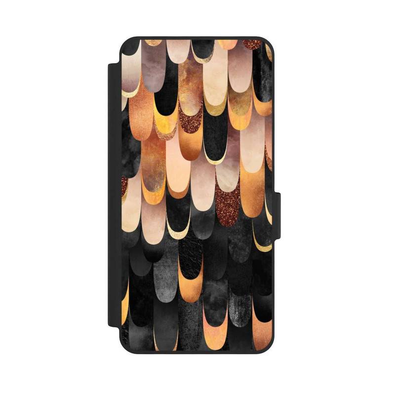 Galaxy S26 NIVOflip Gefiedertes Kupfer und Schwarz