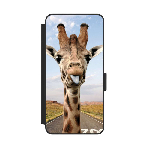 Samsung Galaxy S26 NIVOflip Giraffe auf der Straße