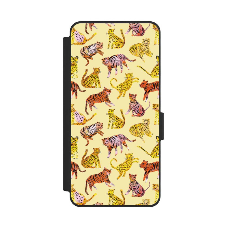 Galaxy S26 NIVOflip Tiger und Leoparden Savannah
