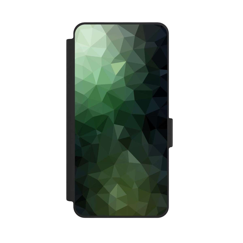 Galaxy S26 NIVOflip Polygonal Mosaic Green
