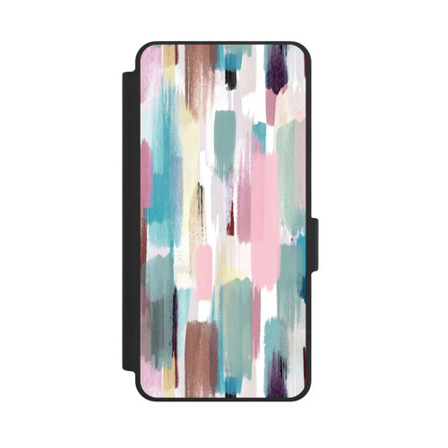Samsung Galaxy S26 NIVOflip Abstract Brushstrokes Pastel Shades
