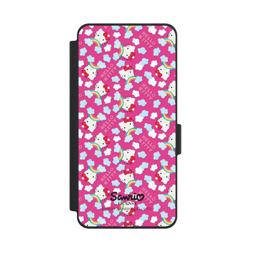 Samsung Galaxy S26 NIVOflip Hello Kitty Regenbogenmuster
