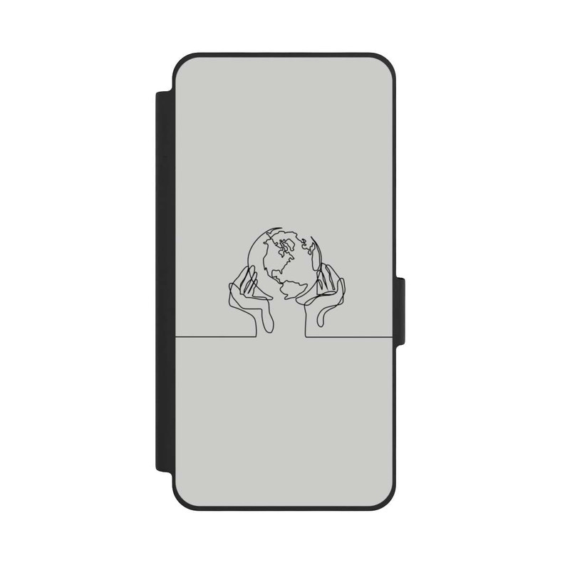 Galaxy S26 NIVOflip Line Art World