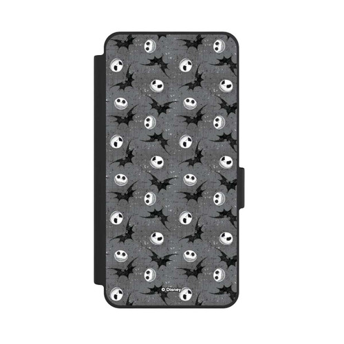 Samsung Galaxy S26 NIVOflip Jack Grey Pattern Tim Burtons Nightmare before Christmas