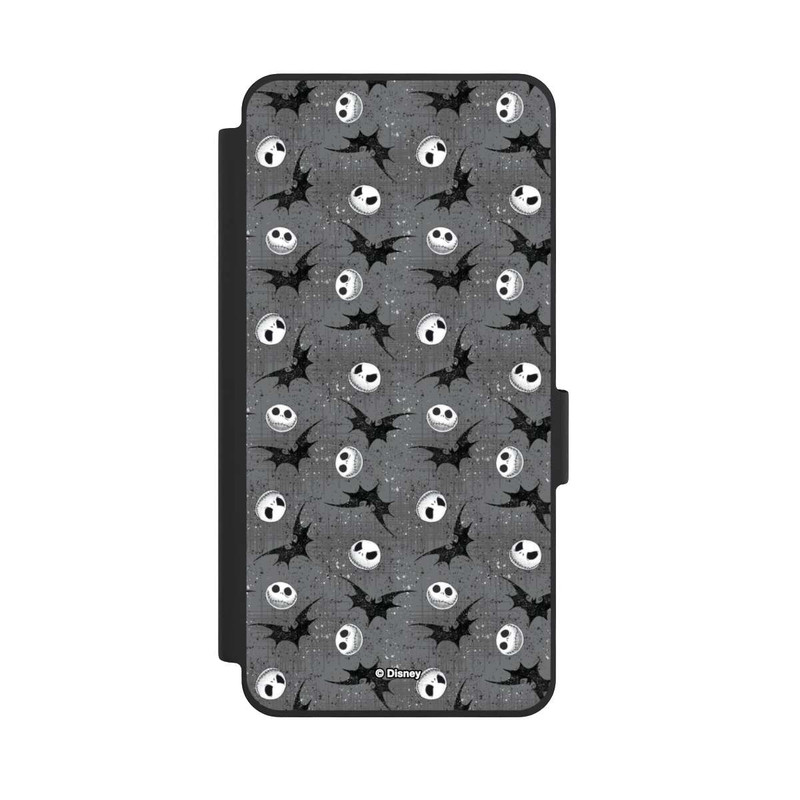 Galaxy S26 NIVOflip Jack Grey Pattern Tim Burtons Nightmare before Christmas
