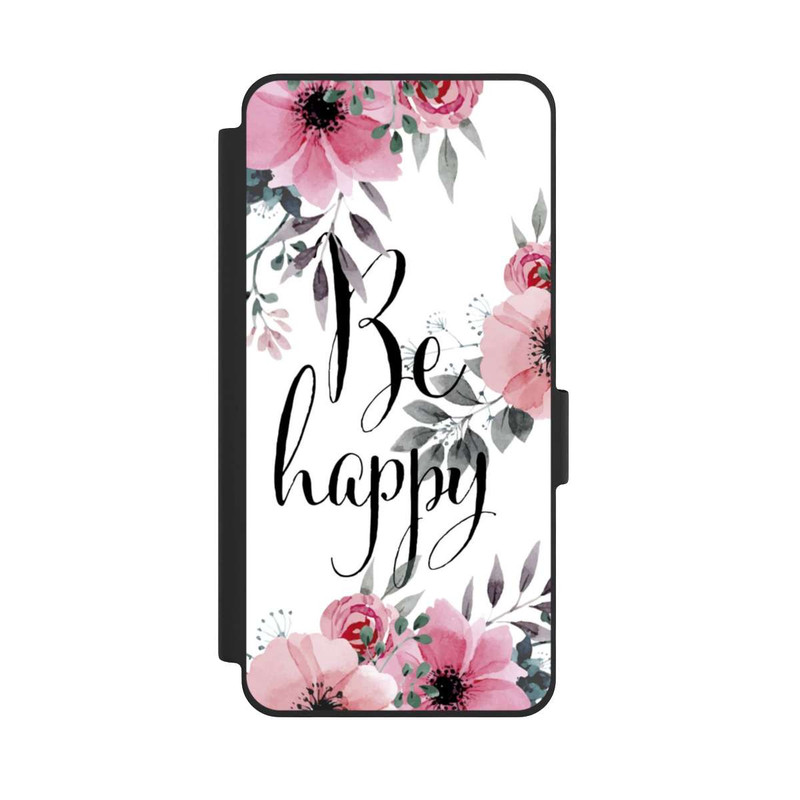 Galaxy S26 NIVOflip Be Happy Blumen