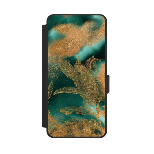 Samsung Galaxy S26 NIVOflip Gold und Grün Natur