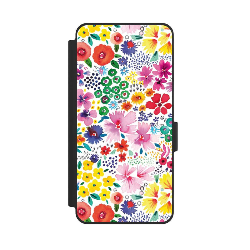 Galaxy S26 NIVOflip Kunstvolle kleine Frühlingsblumen