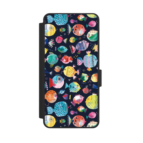 Samsung Galaxy S26 NIVOflip Strandkugelfische Kinder Marineblau