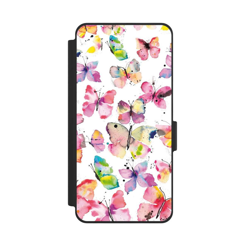 Galaxy S26 NIVOflip Aquarell Frühlingsschmetterlinge