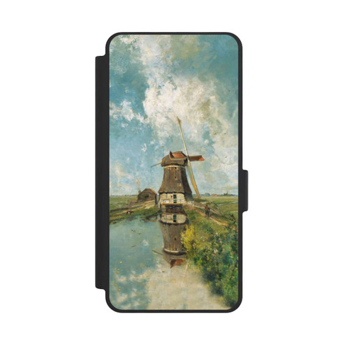 Samsung Galaxy S26 NIVOflip A Windmill on a Polder Waterway
