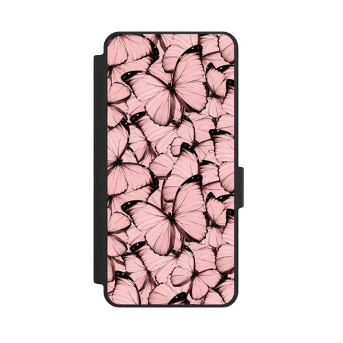 Samsung Galaxy S26 NIVOflip Pink Butterfly Pattern