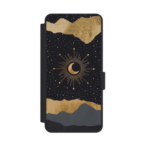 Samsung Galaxy S26 NIVOflip Sternennacht Gold