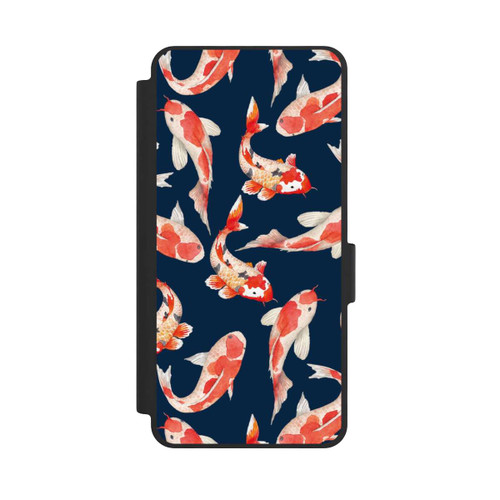 Samsung Galaxy S26 NIVOflip Coral Fish on Blue Background