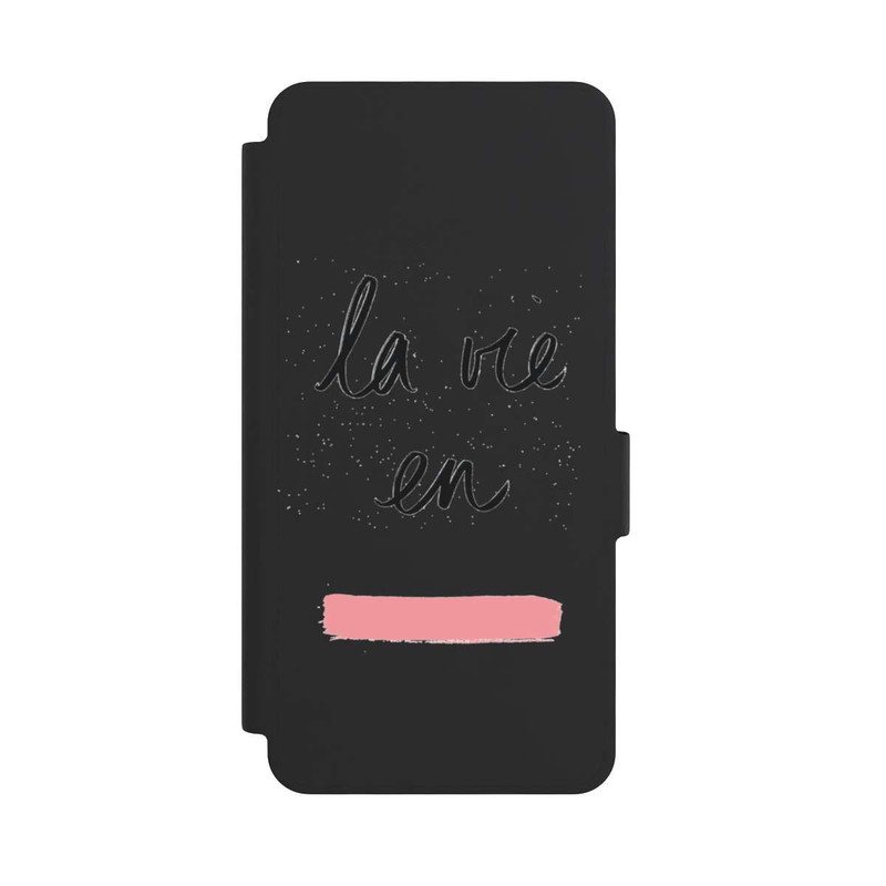 Galaxy S26 NIVOflip La vie en Rose sans Fond