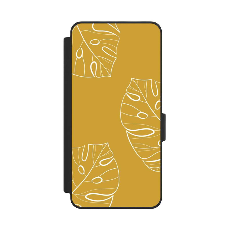 Galaxy S26 NIVOflip Leaves Mustard Background