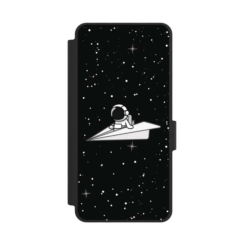 Galaxy S26 NIVOflip Astronaut Paper Plane Comic