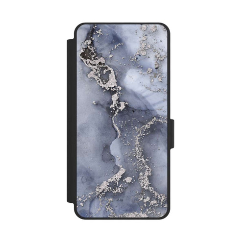 Samsung Galaxy S26 NIVOflip Ink Blue Silver