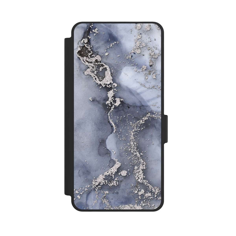 Galaxy S26 NIVOflip Encre Bleu Argent
