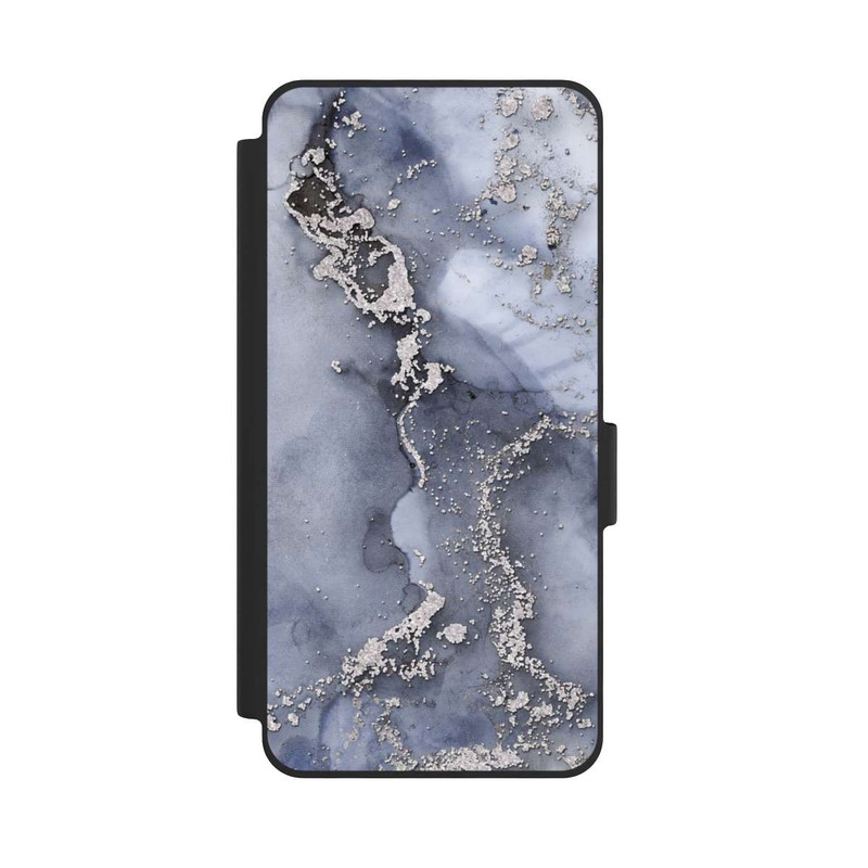 Galaxy S26 NIVOflip Encre Bleu Argent