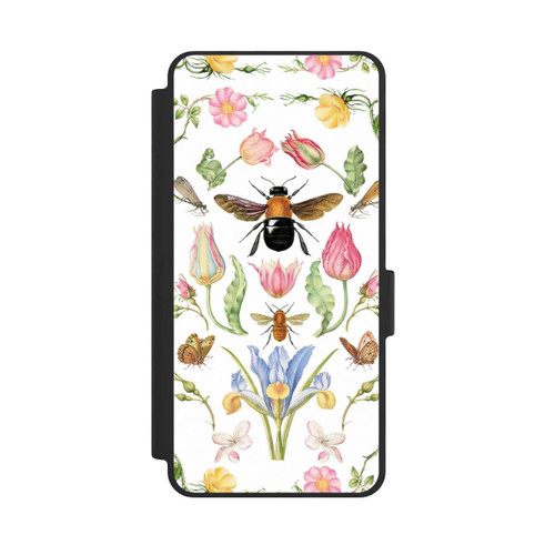 Samsung Galaxy S26 NIVOflip Wildblumen mit Biene weiß