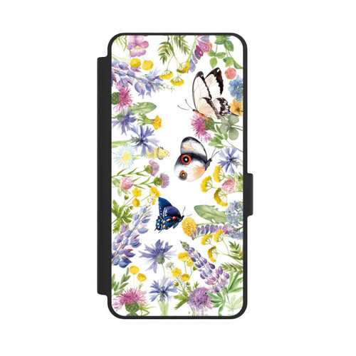 Samsung Galaxy S26 NIVOflip Colourful Spring Flowers and Butterflies