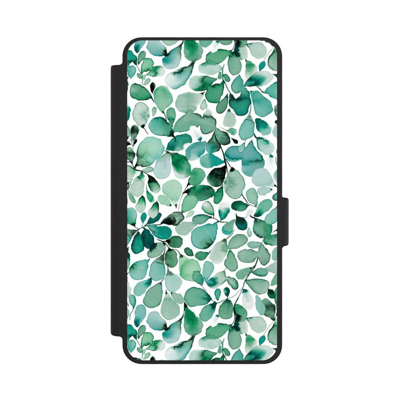 Galaxy S26 NIVOflip Watercolor Pattern Leaffy Leaves