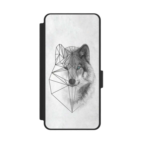 Samsung Galaxy S26 NIVOflip Polygonic Wolf