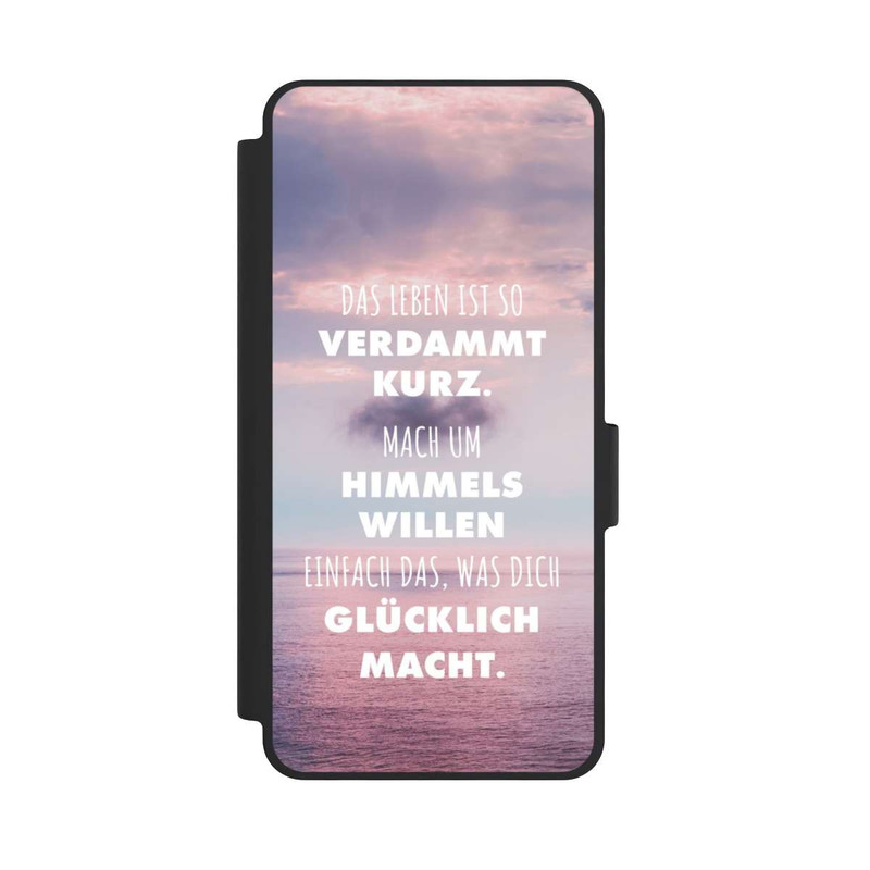 Galaxy S26 NIVOflip Das Leben Ist So Verdammt Kurz