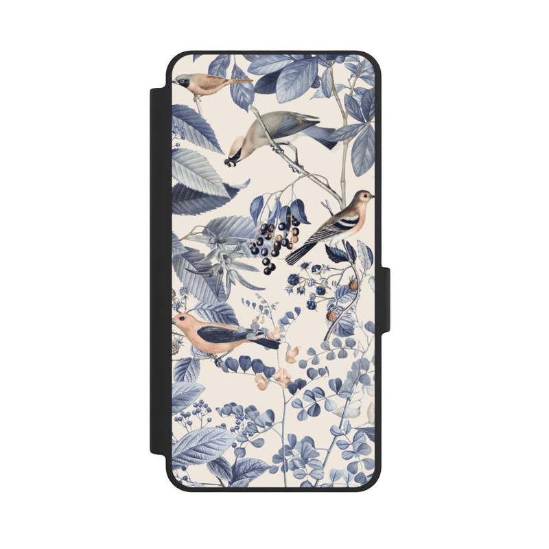 Galaxy S26 NIVOflip Oiseaux Et Baies en Beige