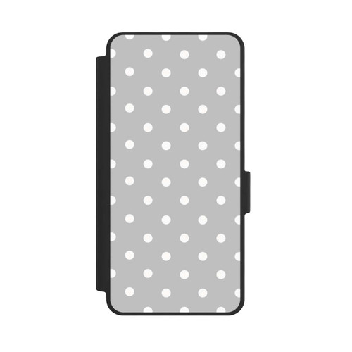 Samsung Galaxy S26 NIVOflip Polka Dots Grau