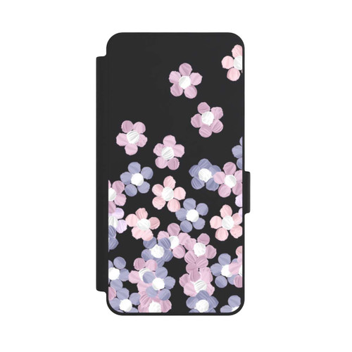 Samsung Galaxy S26 NIVOflip Fleurs simples transparentes
