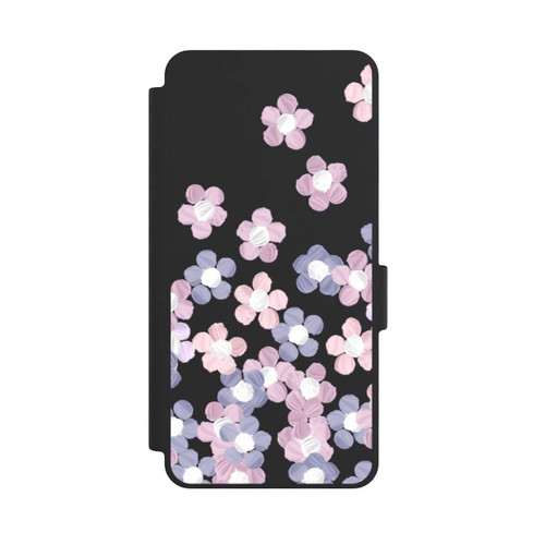 Samsung Galaxy S26 NIVOflip Simple Flowers Transparent