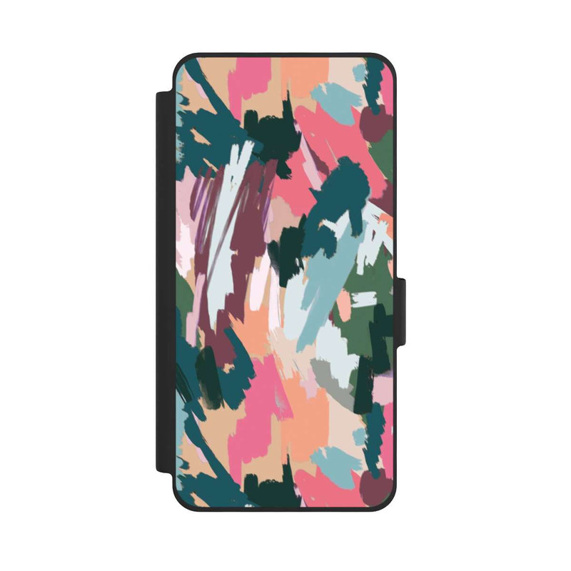 Galaxy S26 NIVOflip Abstrait Artistique Texture Rose