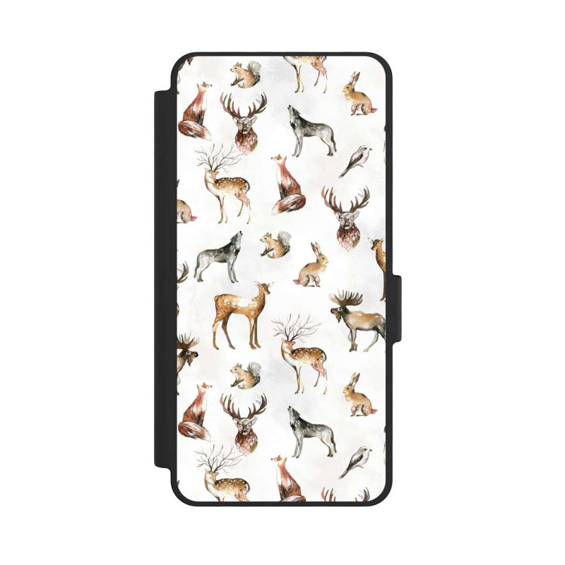 Galaxy S26 NIVOflip Animaux d'hiver des bois